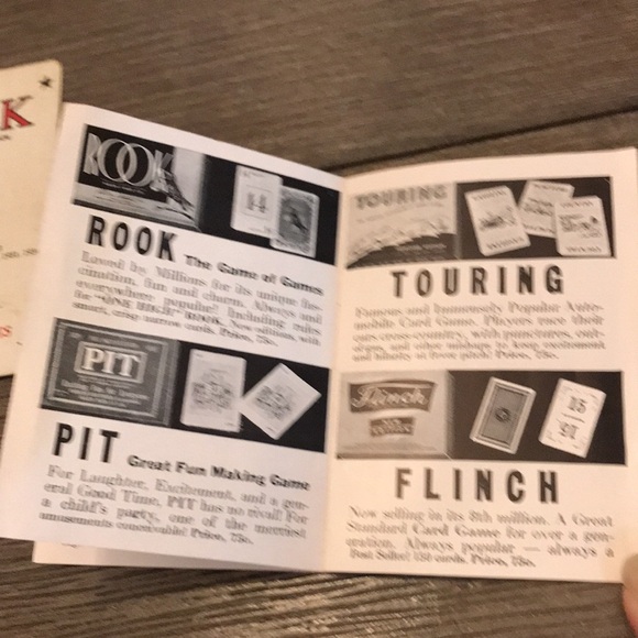1930’s vintage Rook card game of games Parker Brothers Salem Mass complete read - Picture 11 of 16